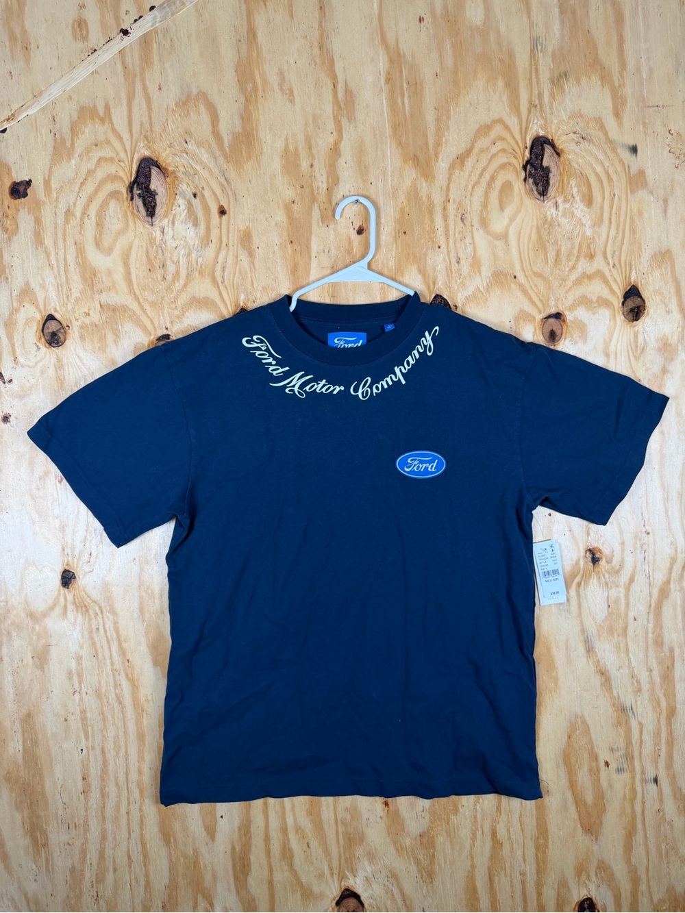 Ford Pacsun Men's Navy 'Ford Motor Company' Logo T-Shirt - NWT - Short Sleeve